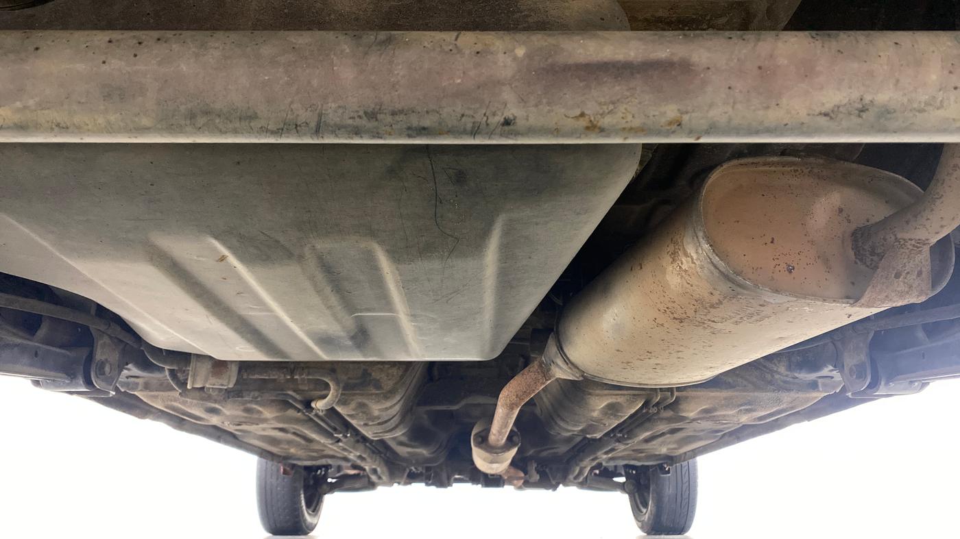 2012 Maruti Alto K10 VXI P, Petrol, Manual, 59,507 km, Rear Underbody