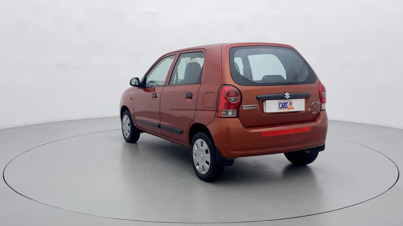2012 Maruti Alto K10 VXI P, Petrol, Manual, 59,507 km, Left Back Diagonal