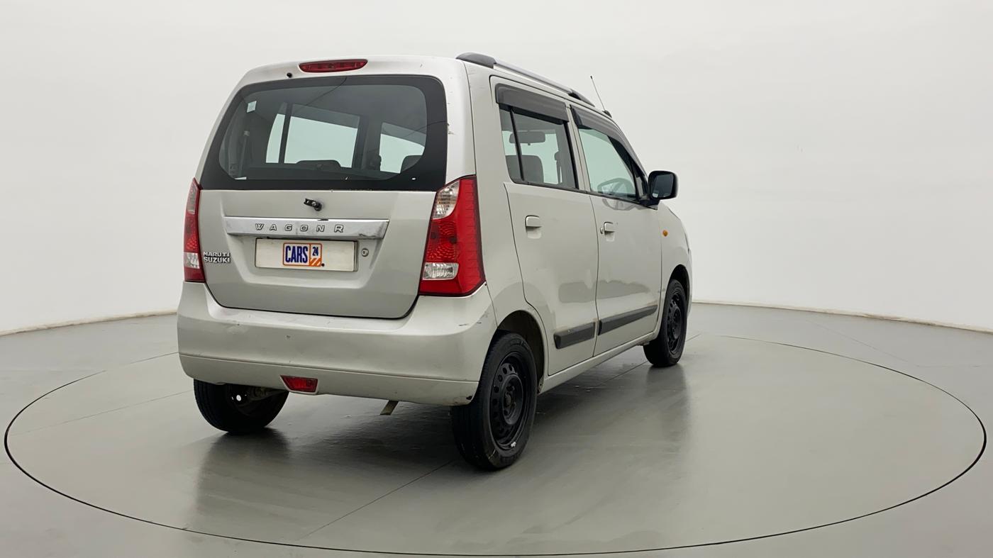 2015 Maruti Wagon R 1.0 VXI AMT, CNG, Automatic, 92,025 km, Right Back Diagonal