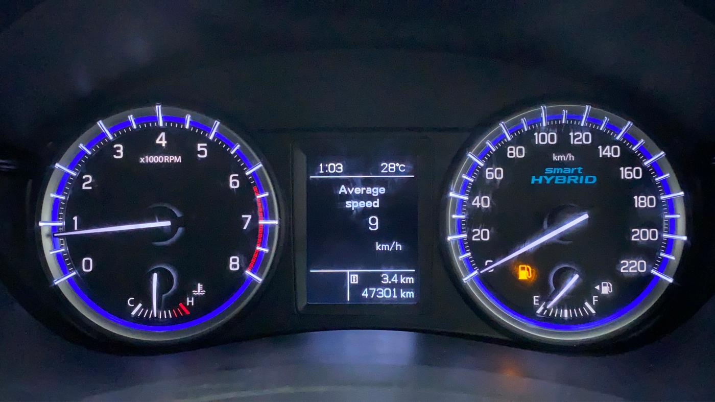 2020 Maruti S Cross ZETA SHVS PETROL, Petrol, Manual, 47,486 km, Odometer Image