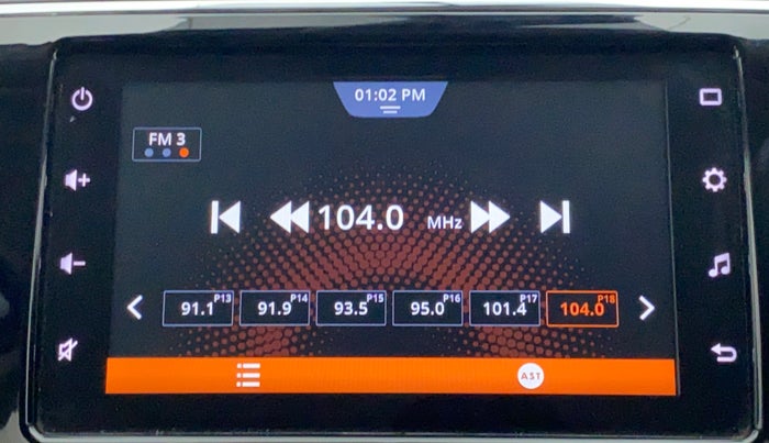 2020 Maruti S Cross ZETA SHVS PETROL, Petrol, Manual, 47,486 km, Infotainment System