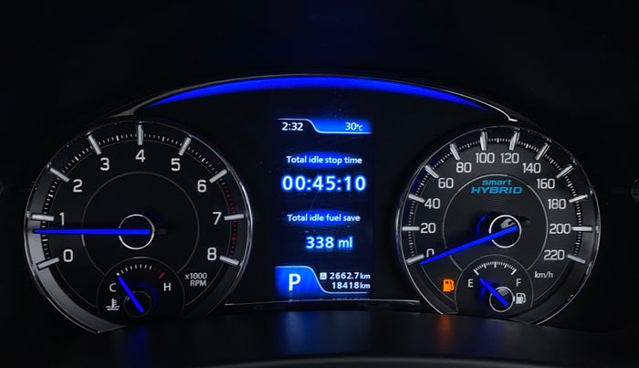 2021 Maruti Ciaz ALPHA  AT 1.5 SHVS PETROL, Petrol, Automatic, 18,414 km, Odometer Image