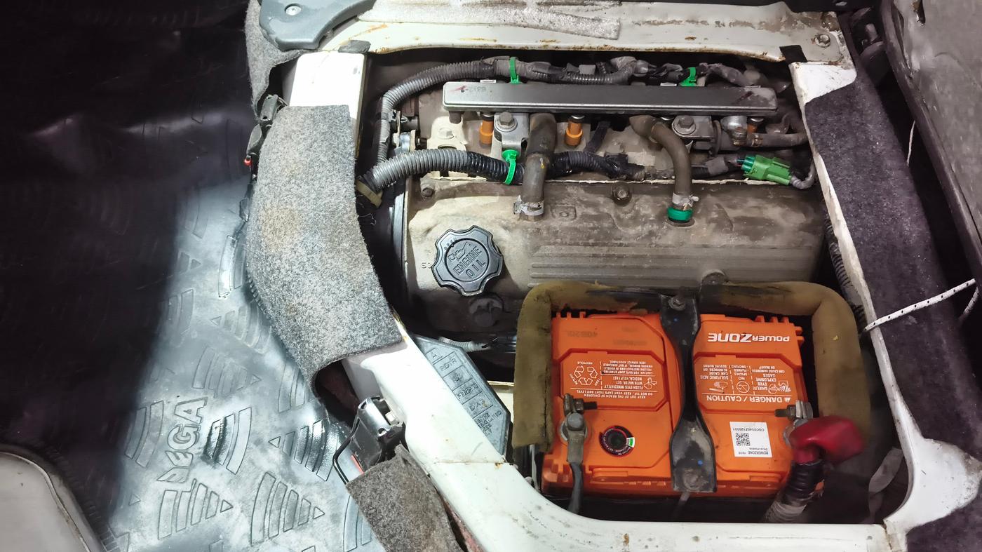2016 Maruti Eeco 5 STR WITH A/C+HTR, Petrol, Manual, 45,085 km, Engine View - Left
