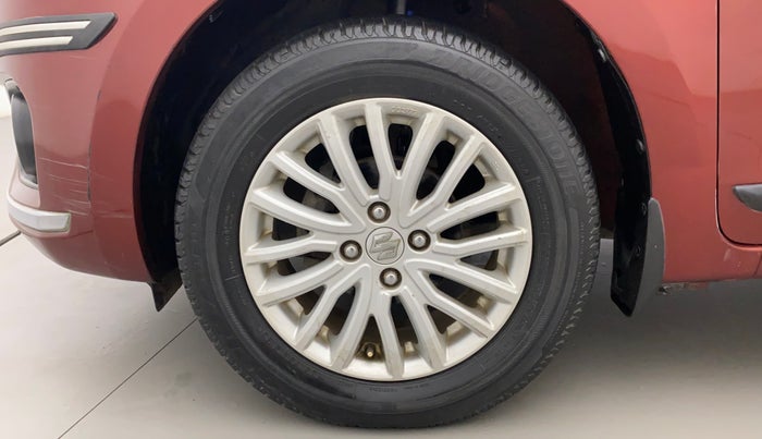 2017 Maruti Dzire ZXI, Petrol, Manual, 68,204 km, Left Front Wheel