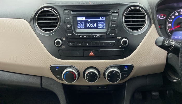 2015 Hyundai Grand i10 SPORTZ 1.2 KAPPA VTVT, Petrol, Manual, 48,050 km, Air Conditioner