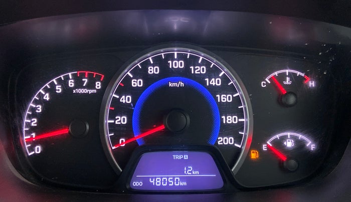 2015 Hyundai Grand i10 SPORTZ 1.2 KAPPA VTVT, Petrol, Manual, 48,050 km, Odometer Image