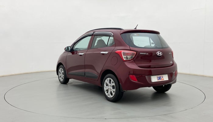 2015 Hyundai Grand i10 SPORTZ 1.2 KAPPA VTVT, Petrol, Manual, 48,050 km, Left Back Diagonal