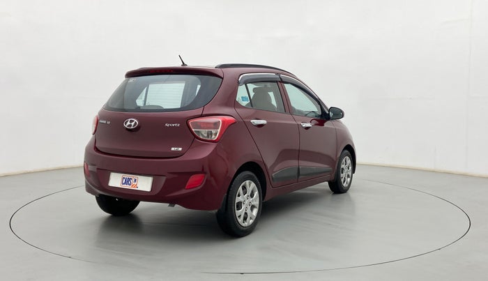 2015 Hyundai Grand i10 SPORTZ 1.2 KAPPA VTVT, Petrol, Manual, 48,050 km, Right Back Diagonal