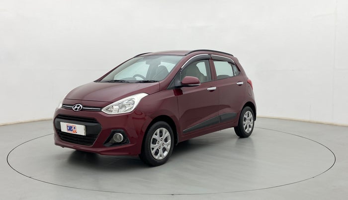 2015 Hyundai Grand i10 SPORTZ 1.2 KAPPA VTVT, Petrol, Manual, 48,050 km, Left Front Diagonal
