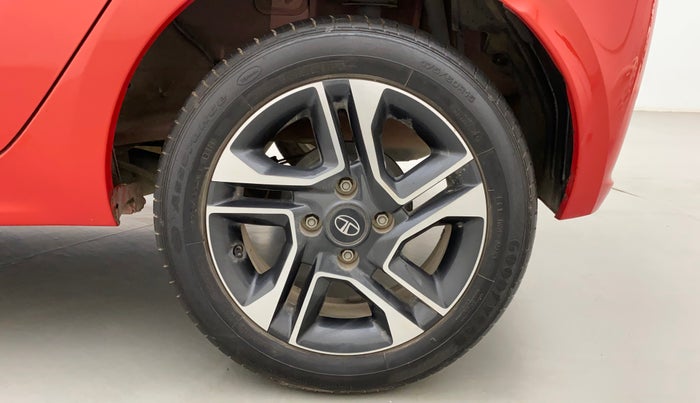 2020 Tata Tiago XZ PLUS DUAL TONE PETROL, Petrol, Manual, 16,162 km, Left Rear Wheel