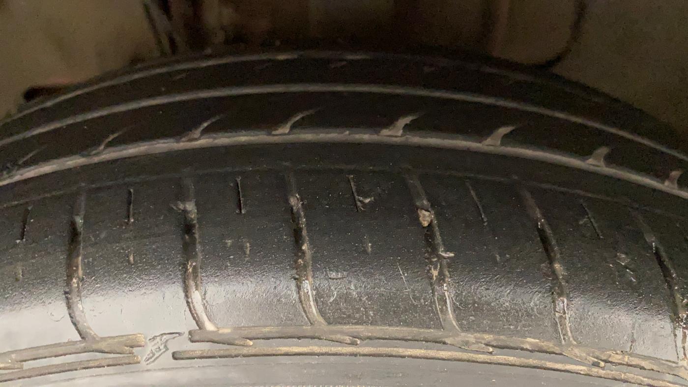 2020 Tata Tiago XZ PLUS DUAL TONE PETROL, Petrol, Manual, 16,162 km, Left Front Tyre Tread