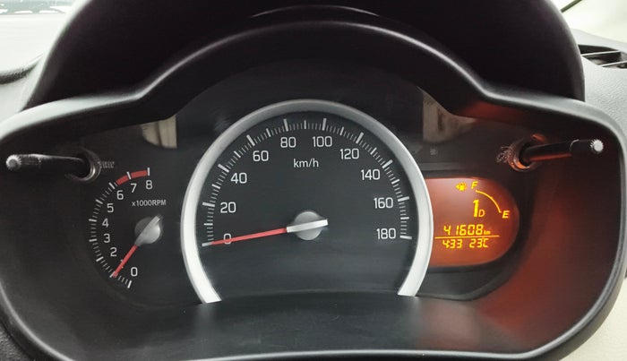 2017 Maruti Celerio VXI AMT, Petrol, Automatic, 41,606 km, Odometer Image