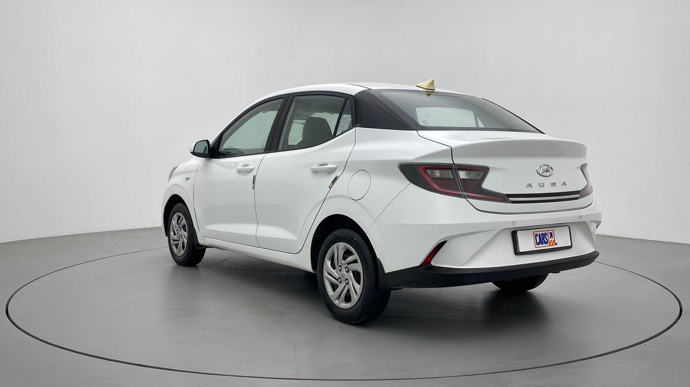 2020 Hyundai AURA S 1.2 CNG, CNG, Manual, 80,065 km, Left Back Diagonal