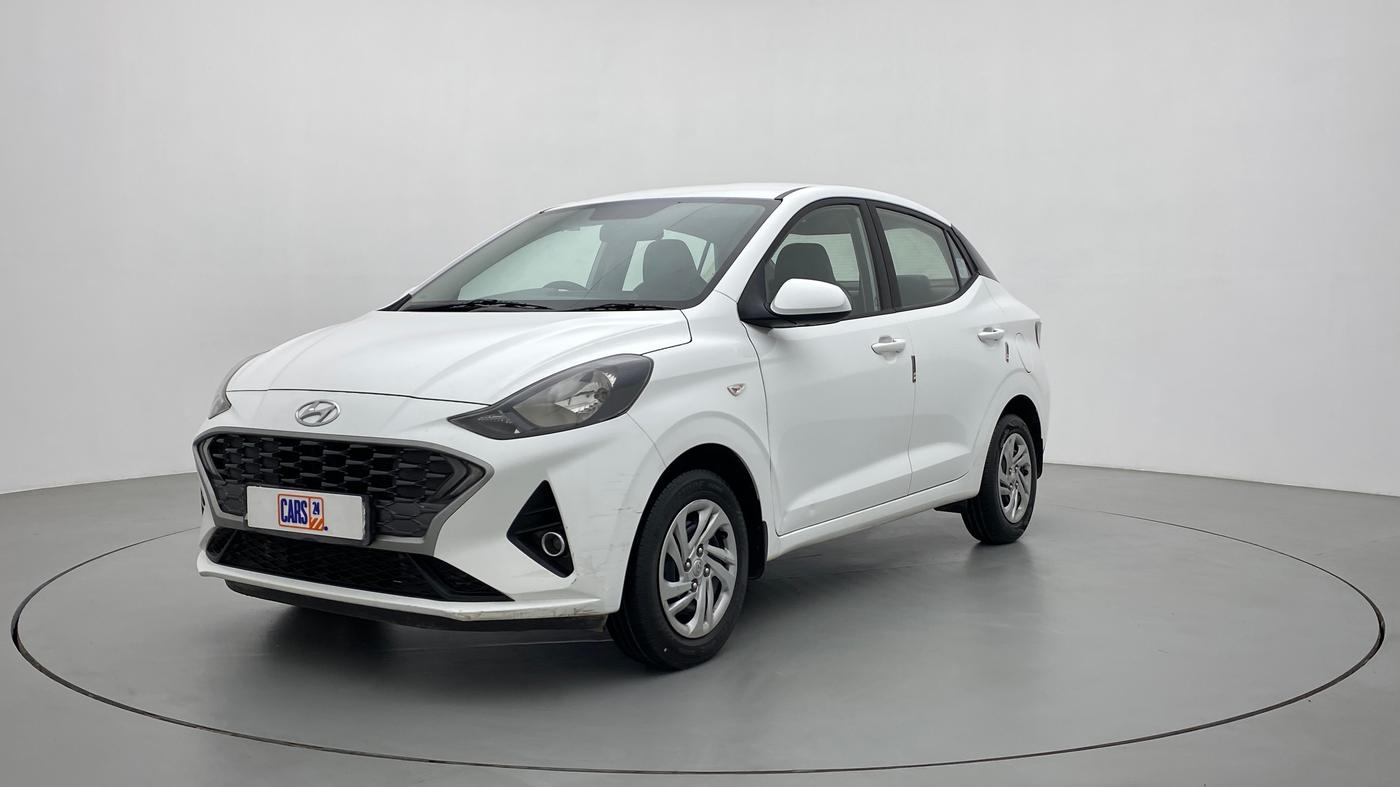 2020 Hyundai AURA S 1.2 CNG, CNG, Manual, 80,065 km, Left Front Diagonal
