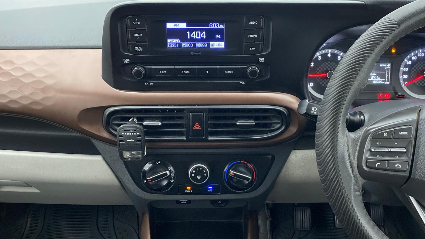 2020 Hyundai AURA S 1.2 CNG, CNG, Manual, 80,065 km, Air Conditioner