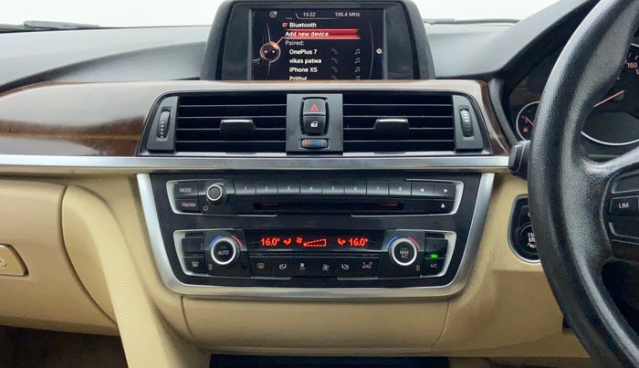 2015 BMW 3 Series 320D LUXURYLINE, Diesel, Automatic, 64,563 km, Air Conditioner