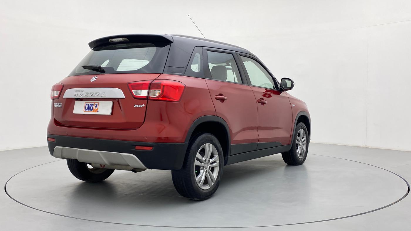 2016 Maruti Vitara Brezza ZDI PLUS DUAL TONE, Diesel, Manual, 41,549 km, Right Back Diagonal