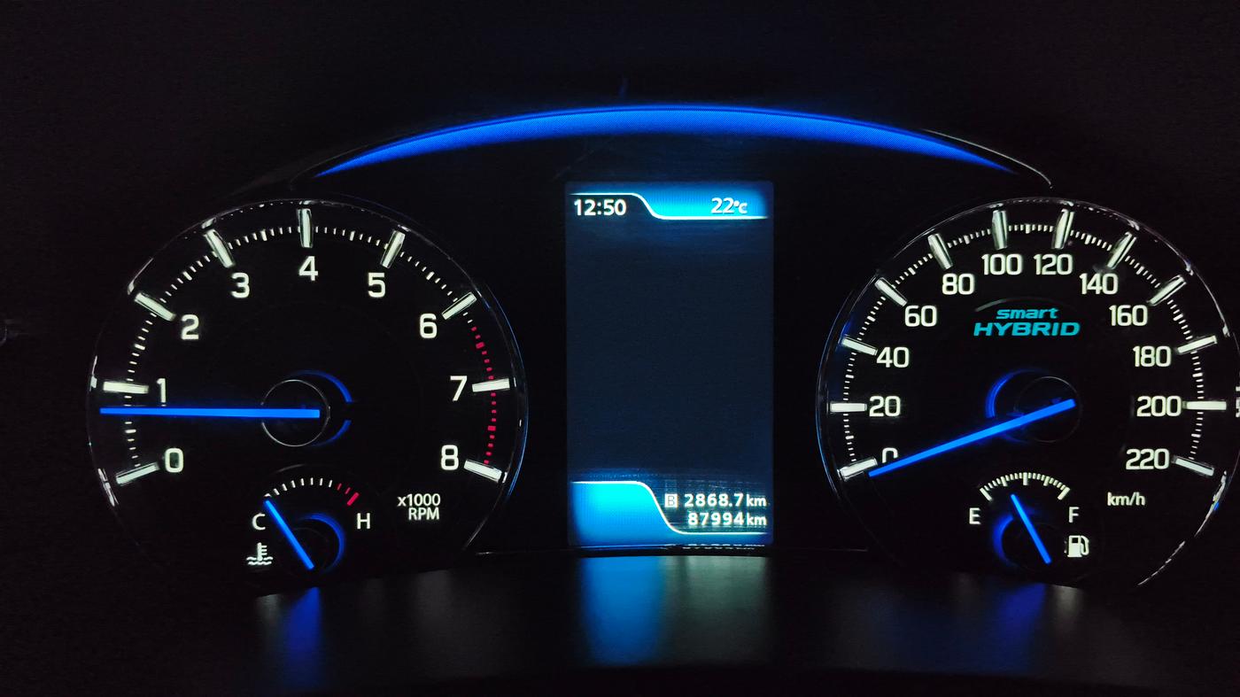 2019 Maruti Ciaz ALPHA 1.5 SHVS PETROL, Petrol, Manual, 87,994 km, Odometer Image