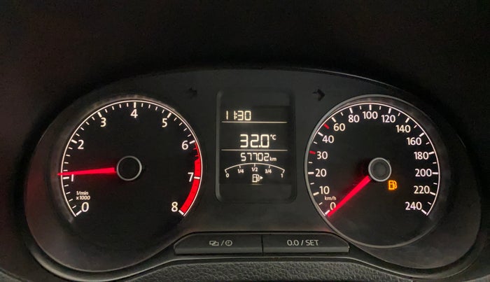 2021 Volkswagen Polo TRENDLINE 1.0L, Petrol, Manual, 57,643 km, Odometer Image