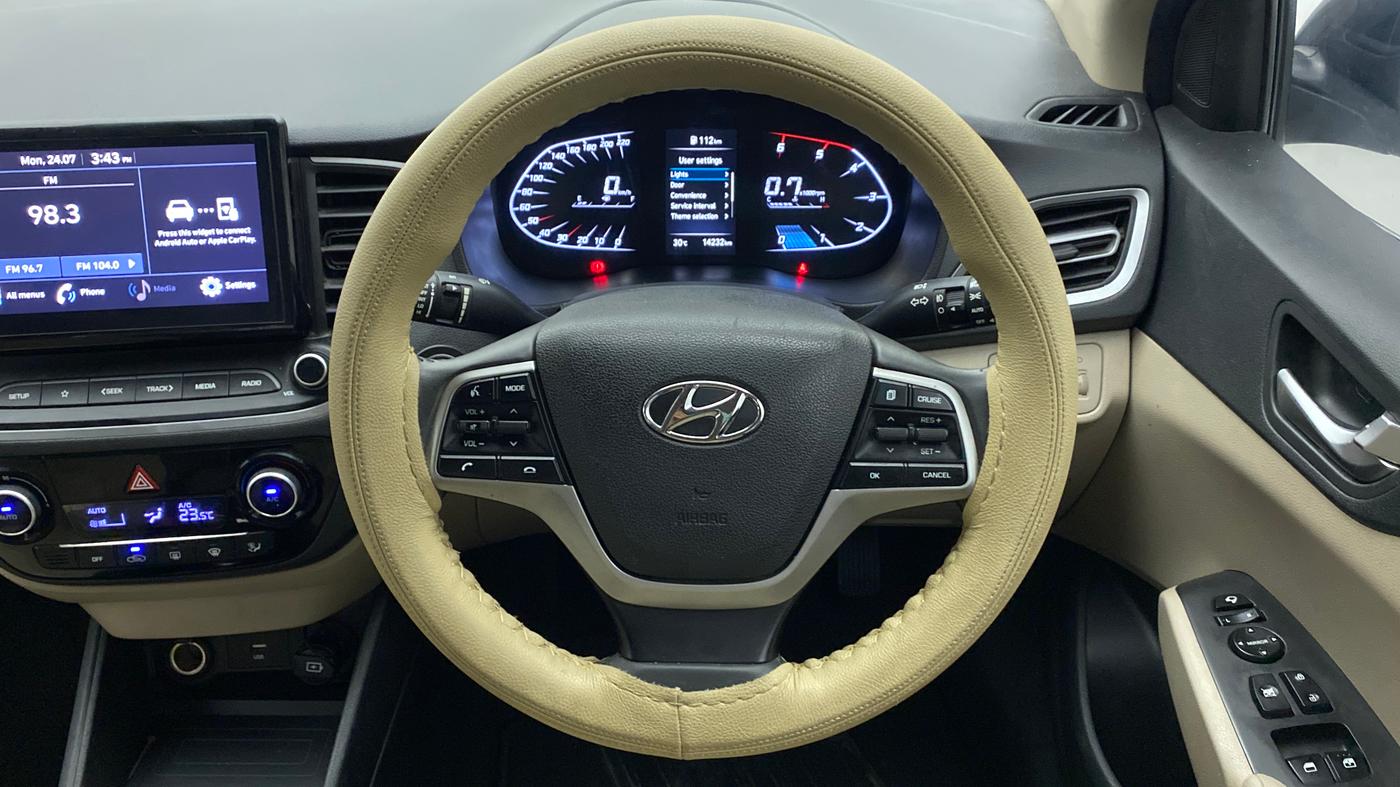 2021 Hyundai Verna SX 1.5 CRDI, Diesel, Manual, 14,232 km, Steering Wheel Close Up