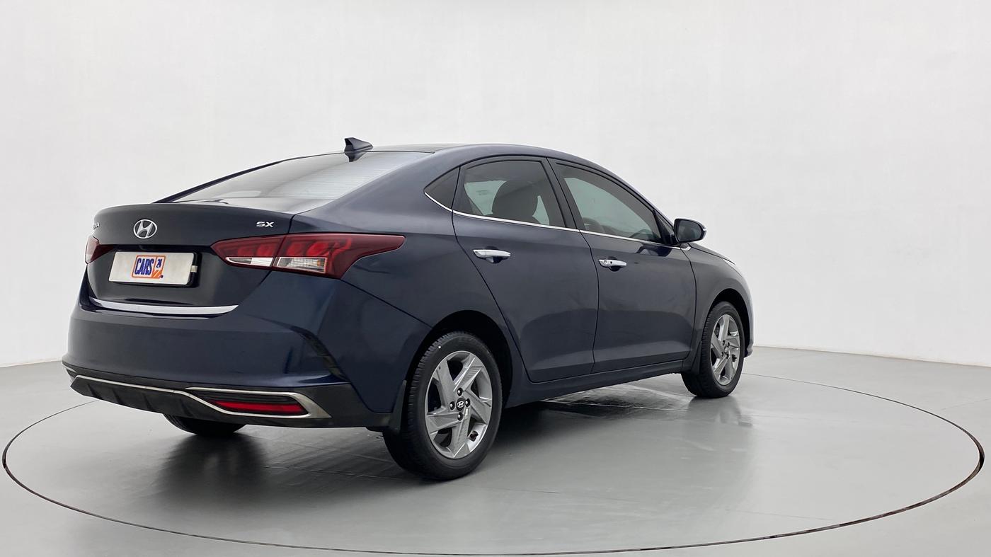 2021 Hyundai Verna SX 1.5 CRDI, Diesel, Manual, 14,232 km, Right Back Diagonal