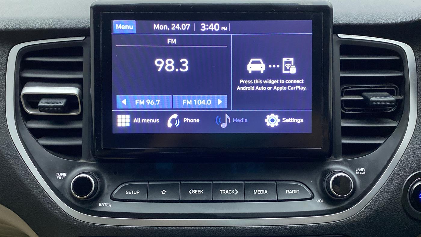 2021 Hyundai Verna SX 1.5 CRDI, Diesel, Manual, 14,232 km, Infotainment System