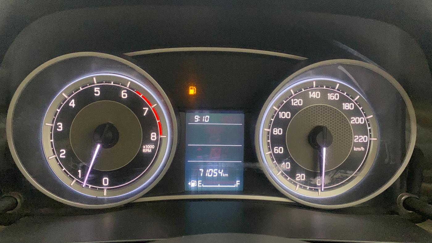 2020 Maruti Dzire VXI, Petrol, Manual, 71,052 km, Odometer Image