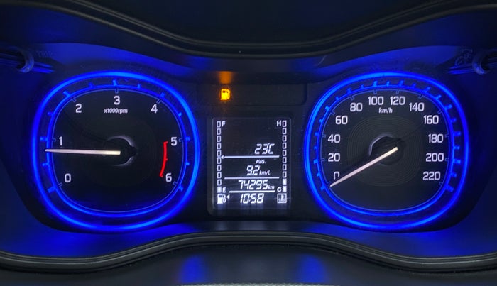 2016 Maruti Vitara Brezza ZDI PLUS DUAL TONE, Diesel, Manual, 74,563 km, Odometer Image