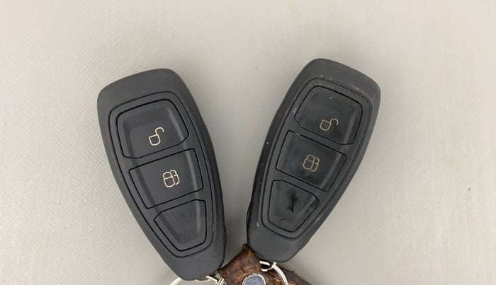 2017 Ford Ecosport TITANIUM 1.5L PETROL, Petrol, Manual, 1,33,299 km, Key Close Up