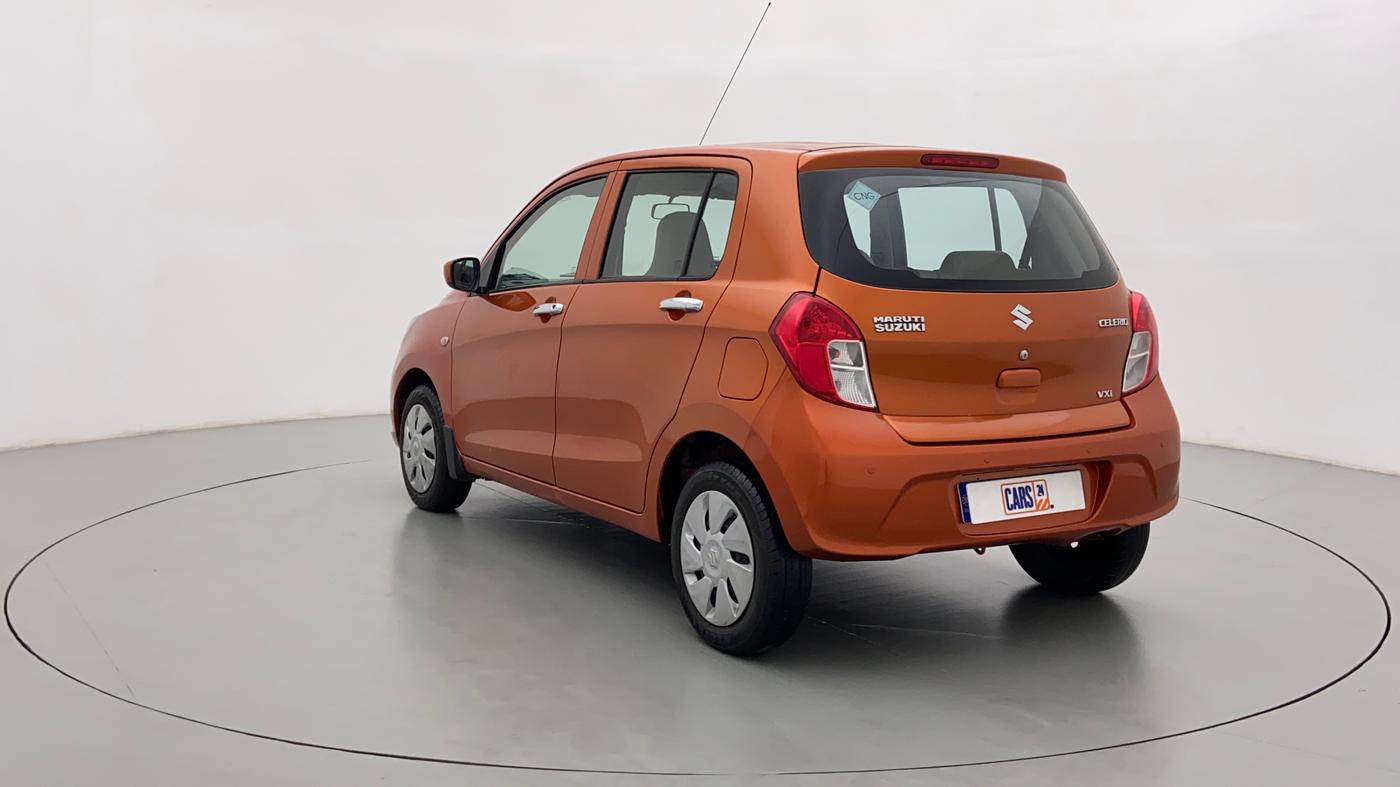 2018 Maruti Celerio VXI CNG D, CNG, Manual, 28,784 km, Left Back Diagonal