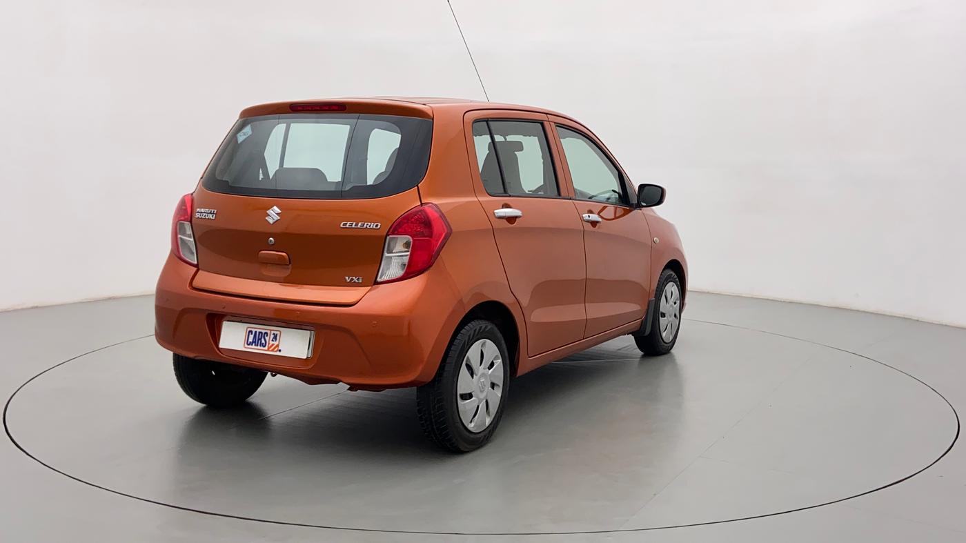 2018 Maruti Celerio VXI CNG D, CNG, Manual, 28,784 km, Right Back Diagonal