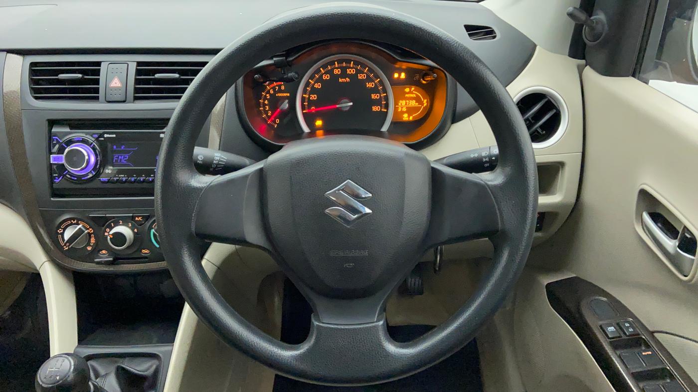 2018 Maruti Celerio VXI CNG D, CNG, Manual, 28,784 km, Steering Wheel Close Up