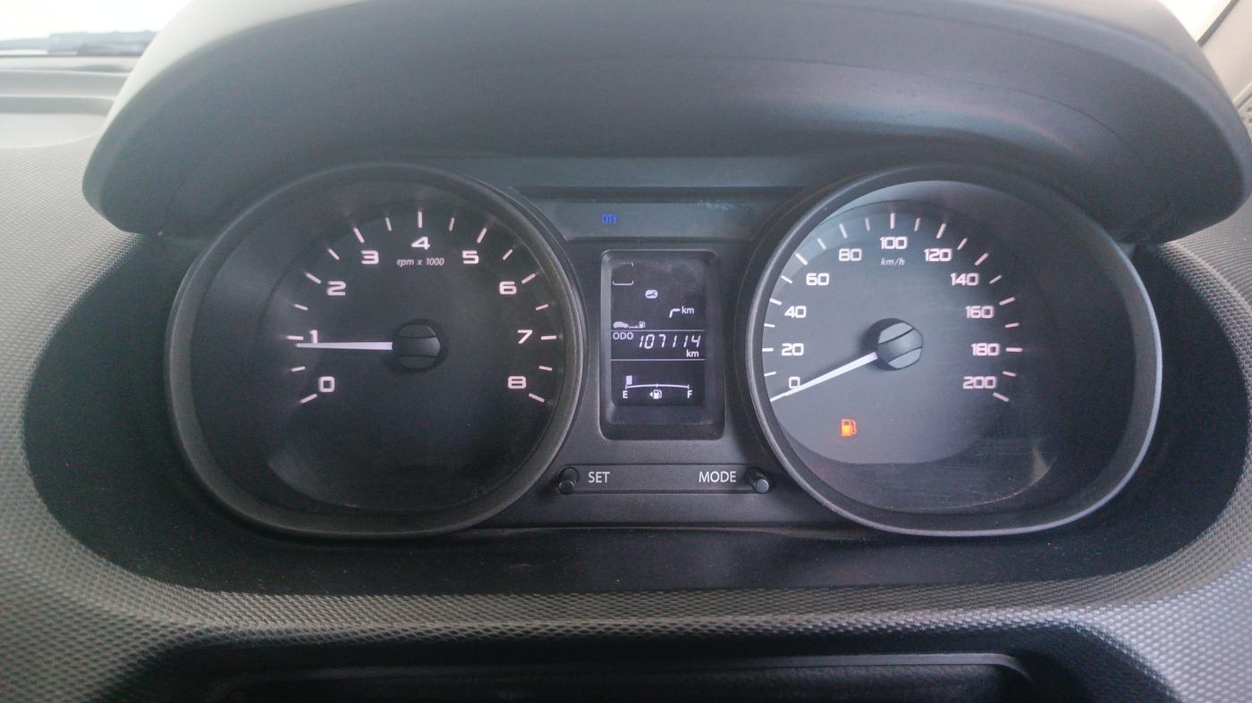 2017 Tata Tiago XM PETROL, Petrol, Manual, 1,07,113 km, Odometer Image