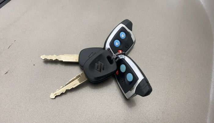 2019 Maruti New Wagon-R LXI CNG (O) 1.0, CNG, Manual, 78,452 km, Key Close Up