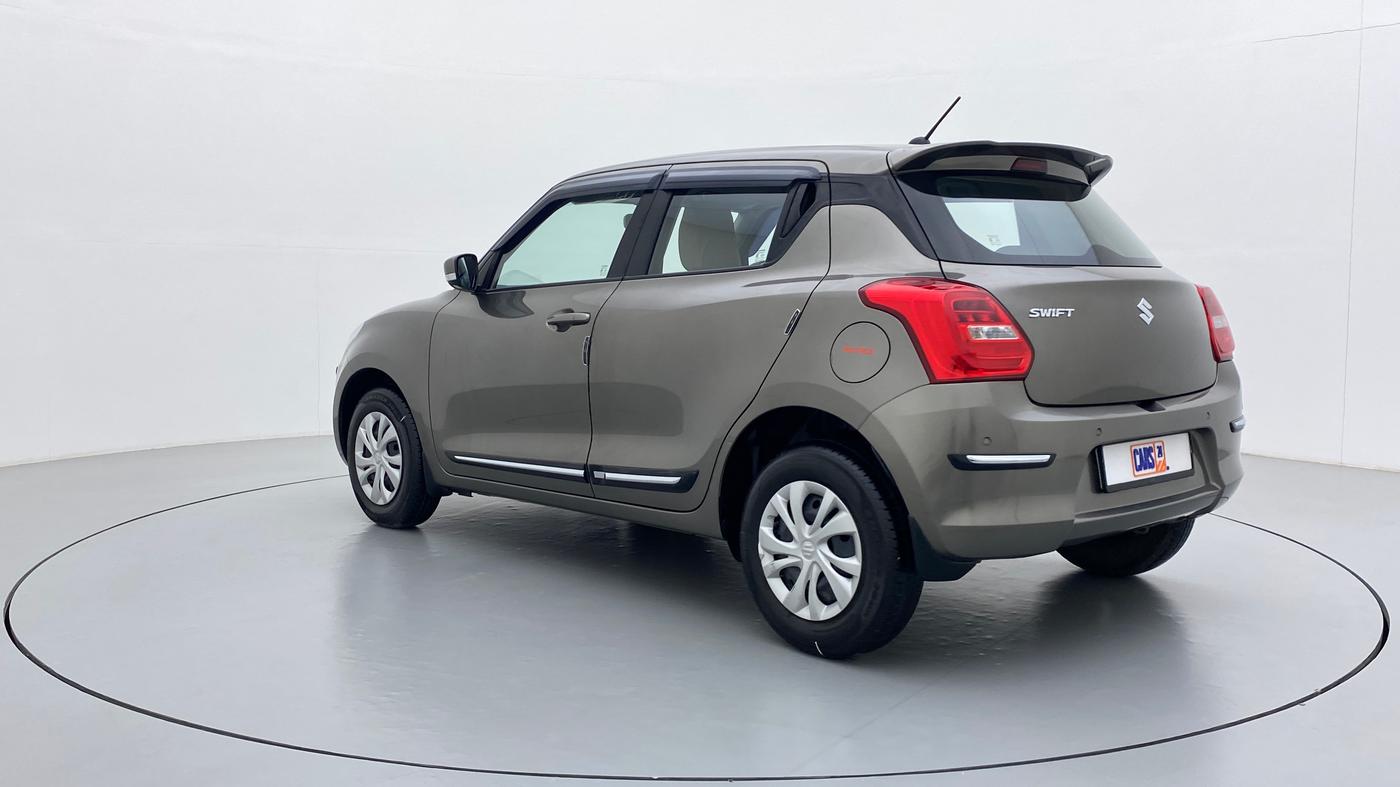 2020 Maruti Swift VXI AMT D, Petrol, Automatic, 8,968 km, Left Back Diagonal