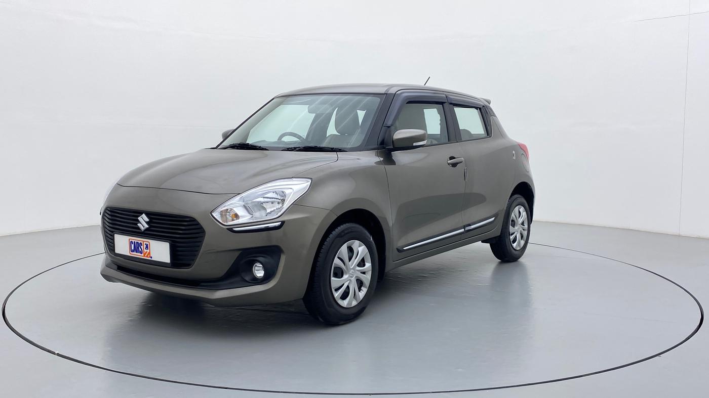 2020 Maruti Swift VXI AMT D, Petrol, Automatic, 8,968 km, Left Front Diagonal