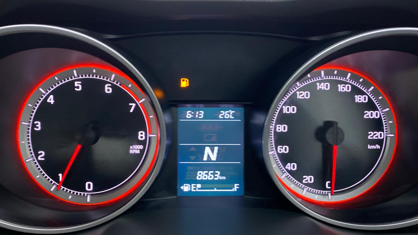 2020 Maruti Swift VXI AMT D, Petrol, Automatic, 8,968 km, Odometer Image