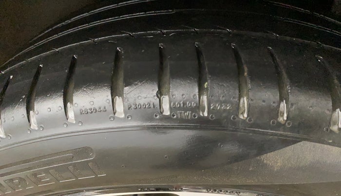 2022 KIA SELTOS X LINE 1.4 PETROL DCT, Petrol, Automatic, 60,197 km, Left Rear Tyre Tread