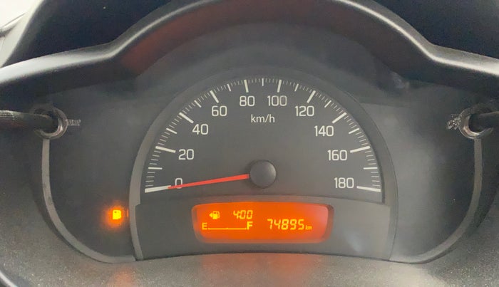 2014 Maruti Celerio VXI, Petrol, Manual, 74,895 km, Odometer Image