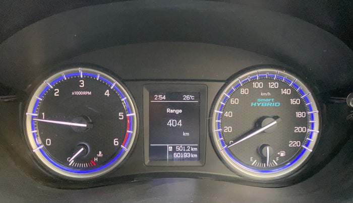 2018 Maruti S Cross ALPHA 1.3, Diesel, Manual, 60,172 km, Odometer Image