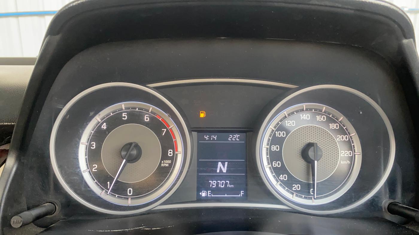 2018 Maruti Dzire ZXI AMT, Petrol, Automatic, 79,963 km, Odometer Image
