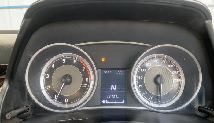 2018 Maruti Dzire ZXI AMT, Petrol, Automatic, 79,731 km, Odometer Image