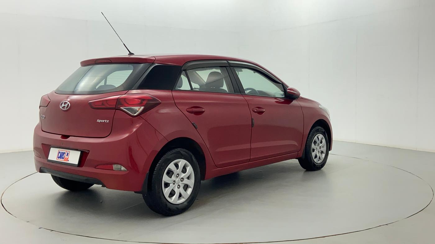 2017 Hyundai Elite i20 SPORTZ 1.2, Petrol, Manual, 39,104 km, Right Back Diagonal (45- Degree) View