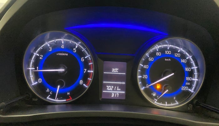 2020 Maruti Baleno DELTA PETROL 1.2, Petrol, Manual, 70,167 km, Odometer Image