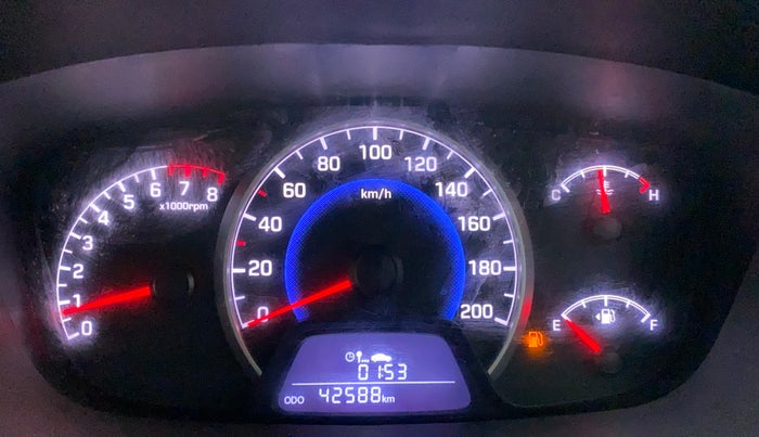 2017 Hyundai Grand i10 ASTA 1.2 KAPPA VTVT, Petrol, Manual, 42,588 km, Odometer Image