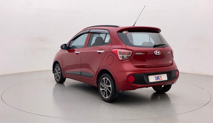 2017 Hyundai Grand i10 ASTA 1.2 KAPPA VTVT, Petrol, Manual, 42,588 km, Left Back Diagonal