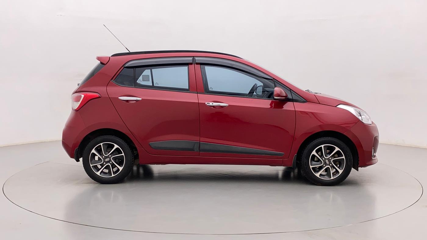2017 Hyundai Grand i10 ASTA 1.2 KAPPA VTVT, Petrol, Manual, 42,588 km, Right Side View