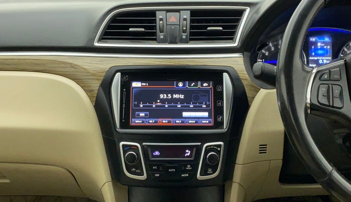 2018 Maruti Ciaz ALPHA  AT 1.5 SHVS PETROL, Petrol, Automatic, 85,423 km, Air Conditioner