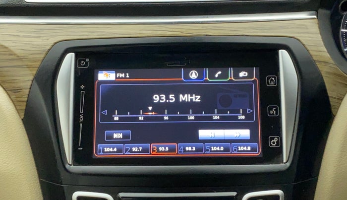 2018 Maruti Ciaz ALPHA  AT 1.5 SHVS PETROL, Petrol, Automatic, 85,423 km, Infotainment System