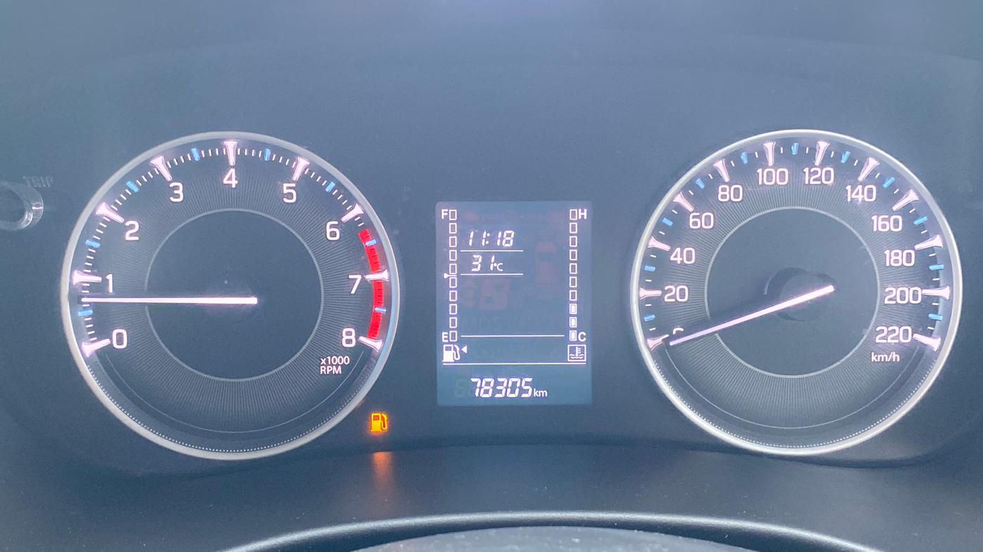 2023 Maruti FRONX DELTA PLUS 1.2MT, Petrol, Manual, 78,482 km, Odometer Image